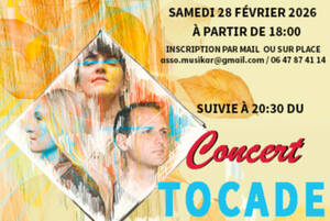 Concert Tocade et scène ouverte