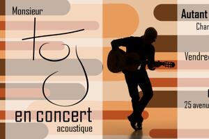 Monsieur Tuj en concert : « Autant rester vivant »