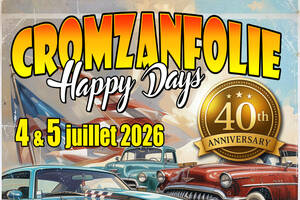 Cromzanfolie Happy Days 2026