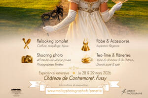 Expérience Immersive au Château de Contremoret : Relookez vous en Marquise du 18ème siècle !