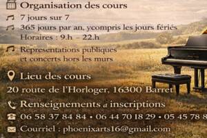 photo Conservatoire International de piano, Barret