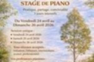 photo Printemps, stage de piano 3 jours intensifs