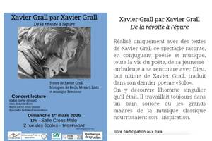 photo Xavier Grall par Xavier Grall, de la révolte à l'épure