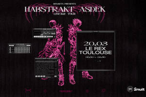 photo Regarts 2nuit presents HABSTRAKT X ASDEK (Bass Music)
