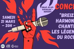 Concert : Breizh Harmony Chante les Légendes du Rock