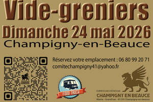 brocante/vide-greniers le 24 mai 2026 de champigny-en-beauce