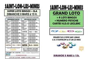 SUPER LOTO BINGOS AVEC FETICHE
