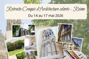 Stage dessin - Croquis d'Architecture colorés