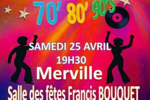 photo Soirée Génération 70’ – 80’ – 90’ à Merville