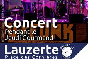 Concert du groupe Ufunk lors du Jeudi Gourmand