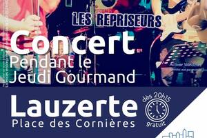 Concert des Repriseurs lors du Jeudi Gourmand