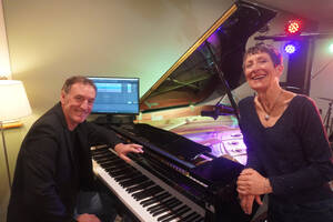Duo Blue Magenta en concert pour le Folk Club de Cahors avec du Jazz et Pop