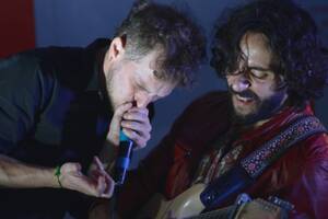 Madour en concert pour le Folk Club de Cahors avec Blues & Beatbox