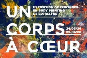 Un corps à coeur en vie sur la toile