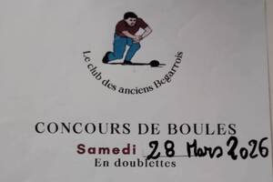 Concours de boules bretonne doublette