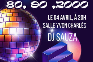 soirée années 80, 90, 2000