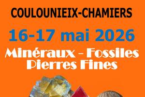 14 ème SALON de la MINERALOGIE / 16 et 17 Mai 2026 / 24660 COULOUNIEIX-CHAMIERS