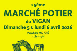 Marché potier du Vigan weekend de Pâques