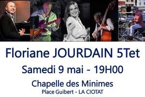 Concert JAZZ SUR LA BAIE avec Floriane JOURDAIN 5Tet