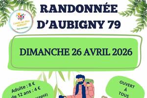 Randonnée pédestre dimanche 26 avril 2026