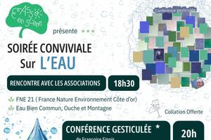soirée conviviale sur le thème de l'eau