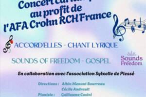 CONCERT CARITATIF AU PROFIT DE L’AFA CROHN RCH FRANCE