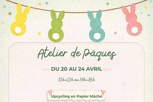 Pâques en upcycling et papier mâché