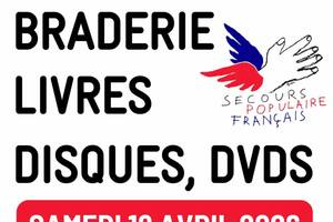 Braderie de LIVRES, Vinyles, Disques, DVD, CD