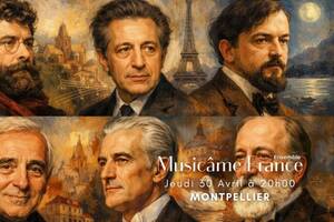 Concert à Montpellier : Debussy, Ravel, Bizet, Aznavour, Saint-Saëns, Dutilleux