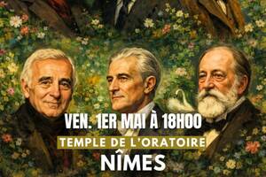 Concert à Nîmes: Debussy, Ravel, Bizet, Aznavour, Saint-Saëns, Dutilleux