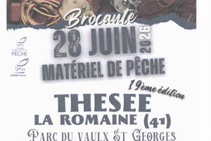 Brocante de matériels de pêche