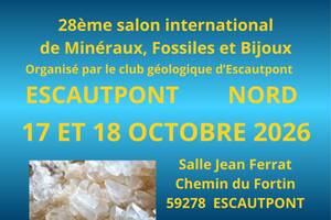28ème salon international de Minéraux et Fossiles