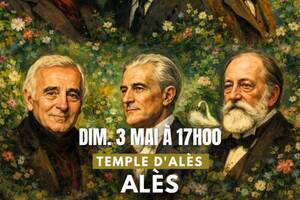 Concert à Alès: Debussy, Ravel, Bizet, Aznavour, Saint-Saëns, Dutilleux
