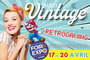 Market vintage & rétrogaming