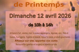 Marché de printemps de Plesidy