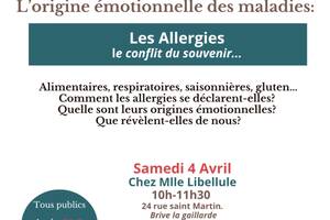 Atelier santé et bien être : Comprendre les allergies