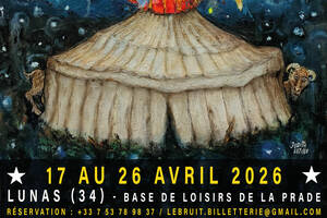 Spectacle de _cirque, théatre & musique_ live tout public - LE BRUIT - du 17 au 26/10/25