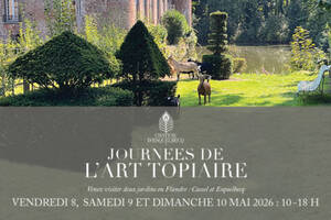 Château d’Esquelbecq : Ouverture de la saison 2026 et Journées de l’art topiaire