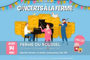 Concerts à la ferme