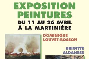 Exposition de peintures à la Martinière