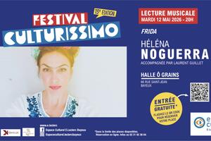 Festival Culturissimo - Lecture musicale par Héléna Noguerra