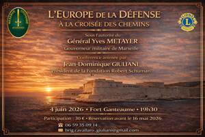 Conférence sur L’Europe et sa défense : à la croisée des chemins
