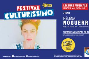 Festival Culturissimo - Lecture musicale avec Helena Noguerra et Laurent Guillet