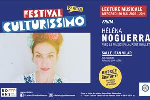 Festival Culturissimo - Lecture musicale par Héléna Noguerra