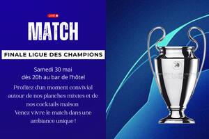 Soirée Finale de la Champions League : diffusion en direct au Gaée à La Rochelle !