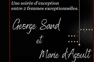 George Sand et Marie d'Agoult