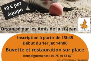 Concours de pétanque
