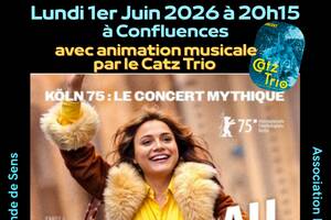 CinéKino fête en musique et en images sa dernière séance de la saison à Confluences le lundi 1er juin à 20h15