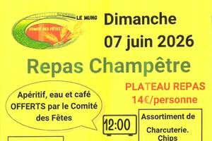 REPAS CHAMPËTRE LE MUNG