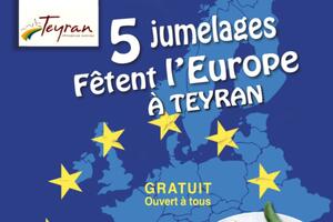 5 Comités de Jumelages fêtent l'Europe